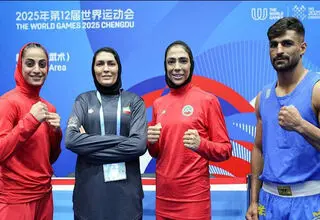 سانداکاران ایران رقبای خود را در چنگدو شناختند 