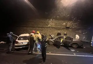 جان باختن مرد بیچاره در جاده چالوس +جزئیات