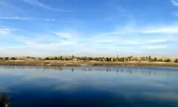 برم شور، دریاچه‌ای نمکی در ارتفاعات چهارمحال و بختیاری