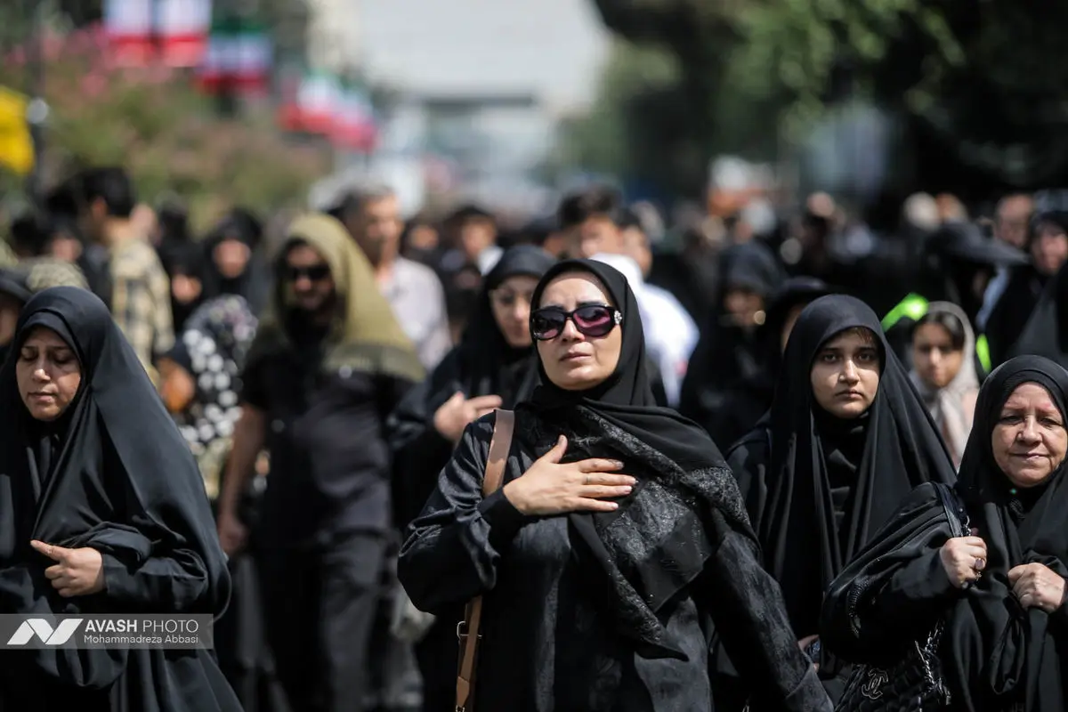 مراسم پیاده‌روی جاماندگان اربعین حسینی (ع) در تهران