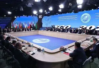 بیانیه مشترک شانگهای: تقویت تعامل منطقه‌ای و  مخالفت با اقدامات یک‌جانبه علیه ایران!