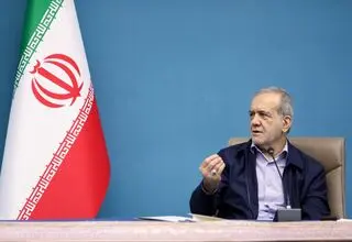 یک واحد تولیدی در قزوین توسط پزشکیان افتتاح شد