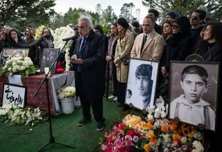 در مراسم خاکسپاری بهرام بیضایی چه گذشت؟+عکس 