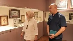 دیدار و بازدید هیأت شورای عالی رادیو و تلویزیون جمهوری ترکیه از موزه سینمای ایران