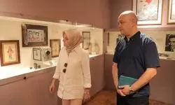 دیدار و بازدید هیأت شورای عالی رادیو و تلویزیون جمهوری ترکیه از موزه سینمای ایران
