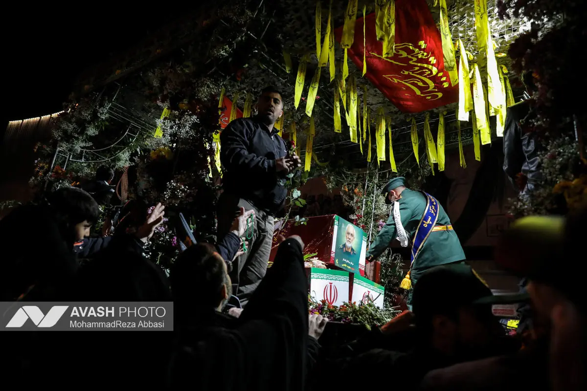 اجتماع مردمی در چهلمین شب شهادت رهبر معظم انقلاب -1