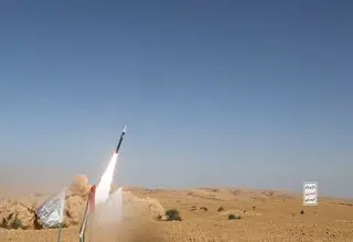 حمله موشکی یمن به عمق فلسطین اشغالی 