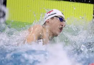 انصراف دانیال جهانگیری از فینال ۴۰۰ متر آزاد