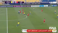 خلاصه بازی الغرافه 0 - تراکتور 2