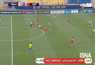 خلاصه بازی الغرافه 0 - تراکتور 2