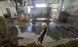 مرگ دلخراش کارگر بخت برگشته بر اثر سقوط یک قطعه سنگ