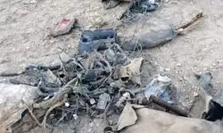 فیلم کشف پژو با جمجمه و اسکلت انسان پس از ۱۵ سال در حوالی اهواز / از زیر زمین بیرون کشیده شد