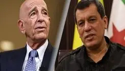 دیدار فرمانده «قسد» و فرستاده ویژه ترامپ با حضور بارزانی