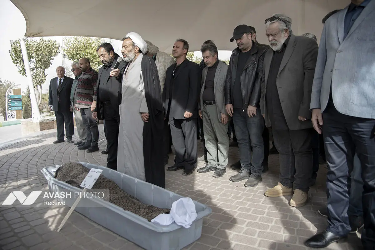 مراسم تشییع پیکر «همایون ارشادی»
