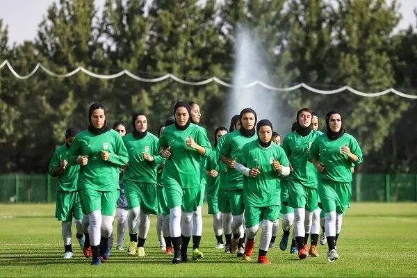 بانوان فوتبال ایران در خط «آتش» صعود