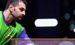 سقوط نوشاد عالمیان و صعود 4 بازیکن در رنکینگ جهانی تنیس روی میز