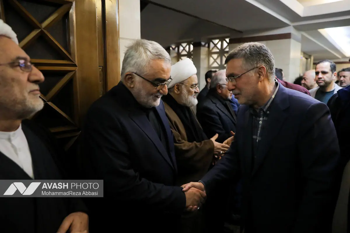 مراسم ترحیم اشرف بروجردی