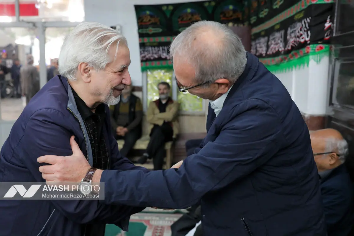 مراسم تشییع سید محمد تاج زاده