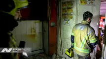 کارگر بخت برگشته یک تعمیرگاه در آتش سوخت
