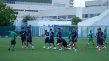 برگزاری تمرین نوبت صبح تیم ملی امید در دبی
