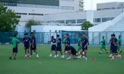 برگزاری تمرین نوبت صبح تیم ملی امید در دبی