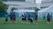 برگزاری تمرین نوبت صبح تیم ملی امید در دبی