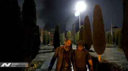 حمله موشکی آمریکایی - صهیونیستی به مناطقی از شمال تهران 