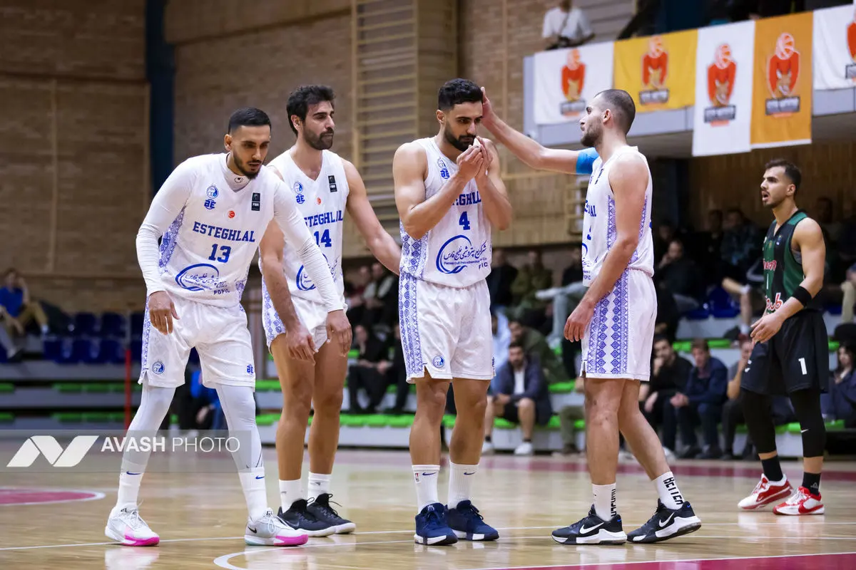 لیگ برتر بسکتبال -  استقلال تهران و طبیعت
