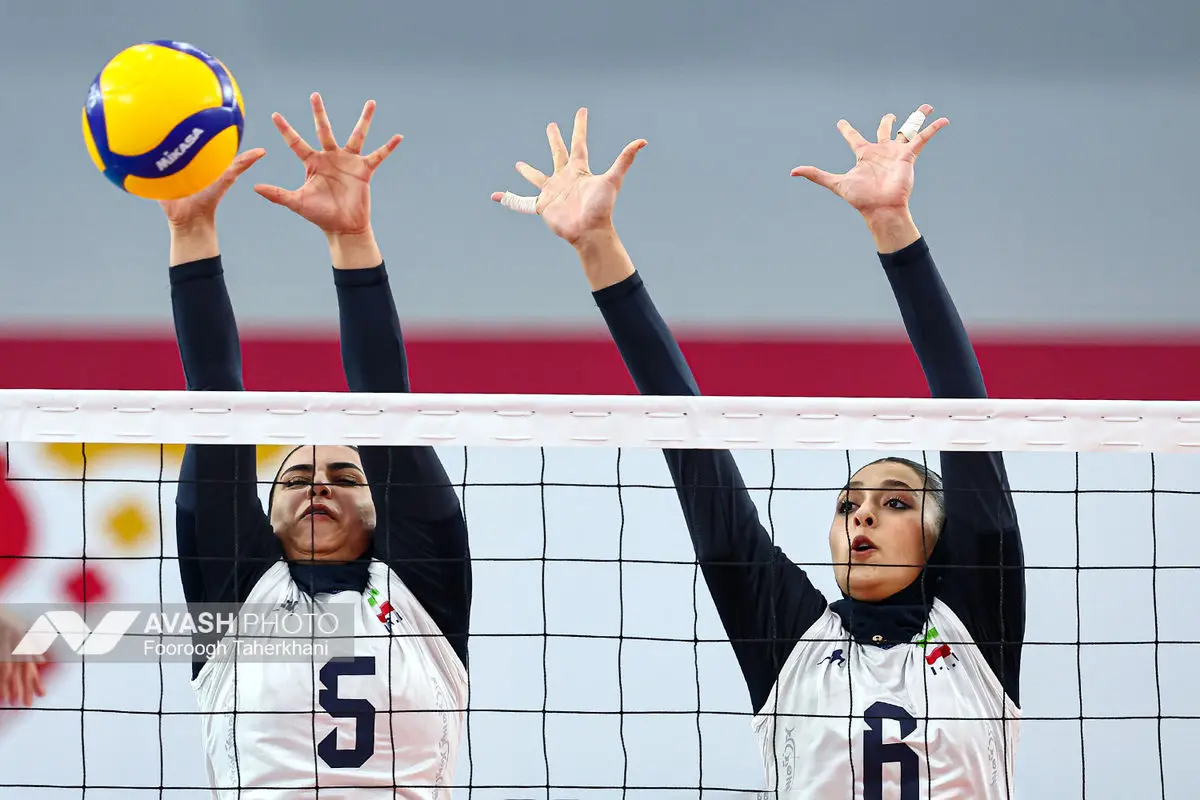 بازی‌های آسیایی جوانان؛ دختران والیبال ایران و  فیلیپین