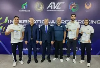 درخشش داوران ایرانی در تاشکند