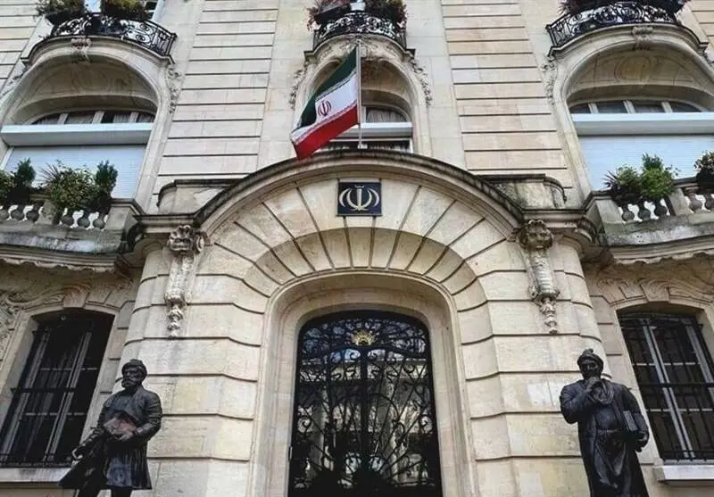 سفارت ایران: مطالب ادعایی رسانه‌های فرانسوی علیه ایران کذب محض است