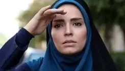 عکس جذاب مرضیه سریال آوای باران با تم یلدا