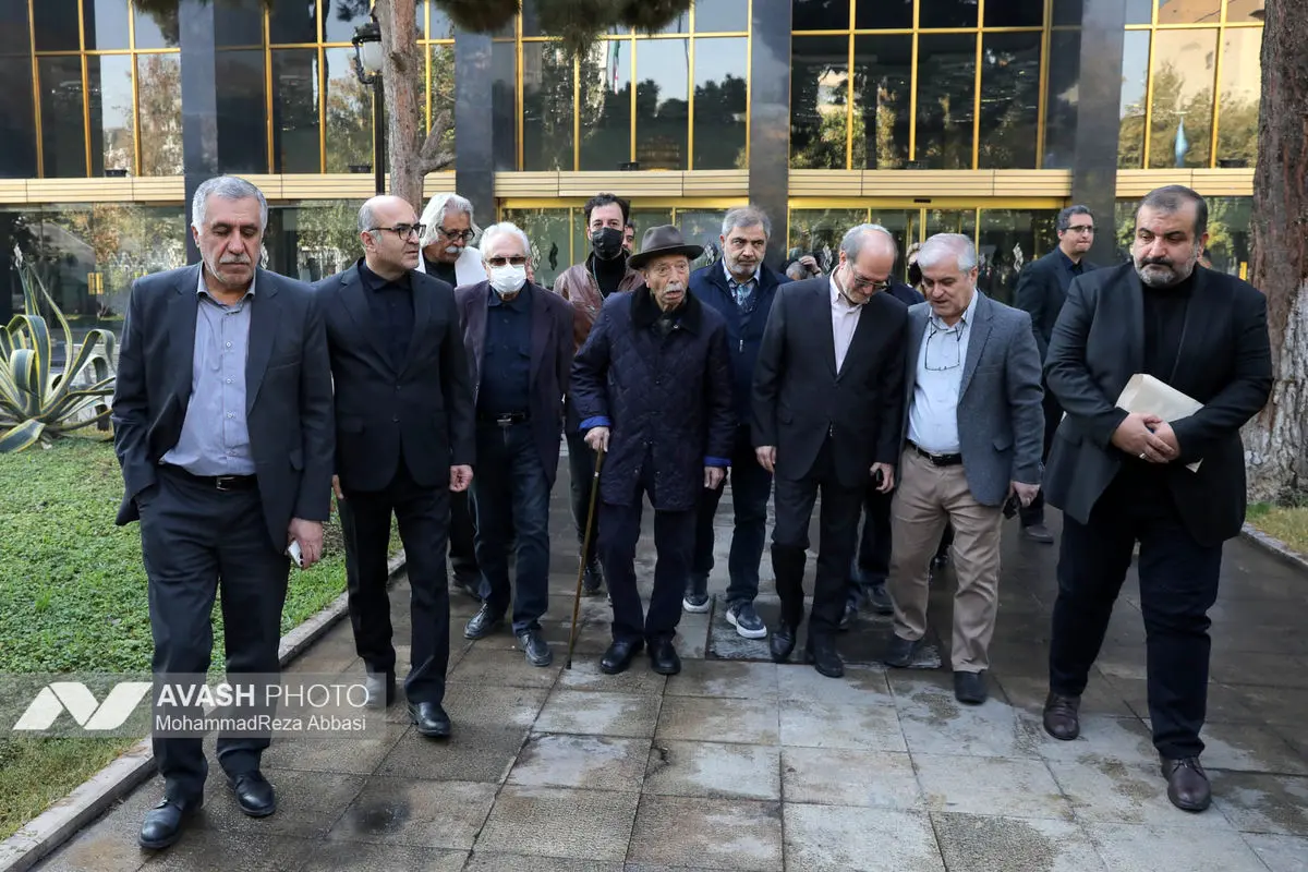 مراسم تشییع پیکر هادی مرزبان