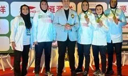 نایب قهرمانی ووشوی ایران با 10 مدال رنگارنگ