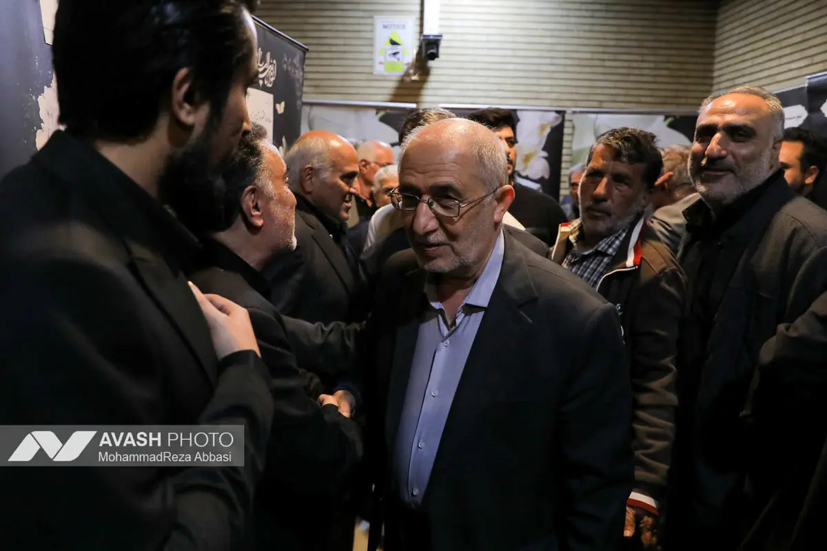 مراسم ترحیم سیدمحمد تاج‌زاده