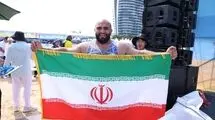 طلای بازی‌های سانیا بر گردن پرتابگر ایران