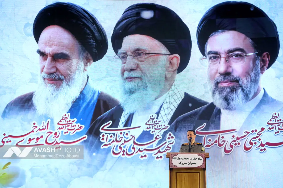 مراسم گرمیداشت شهدای جنگ رمضان و سالگرد شهدای اقتدار ایران