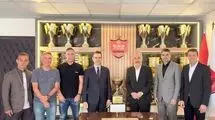 حضور سفیر اسپانیا در باشگاه پرسپولیس