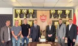حضور سفیر اسپانیا در باشگاه پرسپولیس
