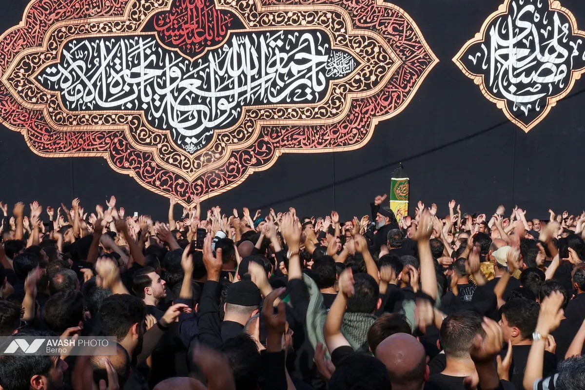 مراسم عزاداری روز هشتم ماه محرم