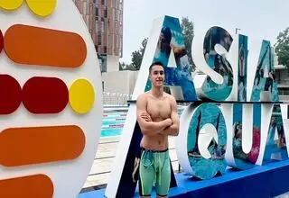 شکستن رکورد ملی توسط ملی پوش شنا