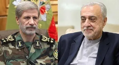 فرمانده کل ارتش انتصاب وزیر دفاع را تبریک گفت