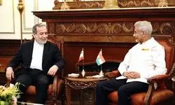 پیام وزیر خارجه هند درباره دیدار با عراقچی