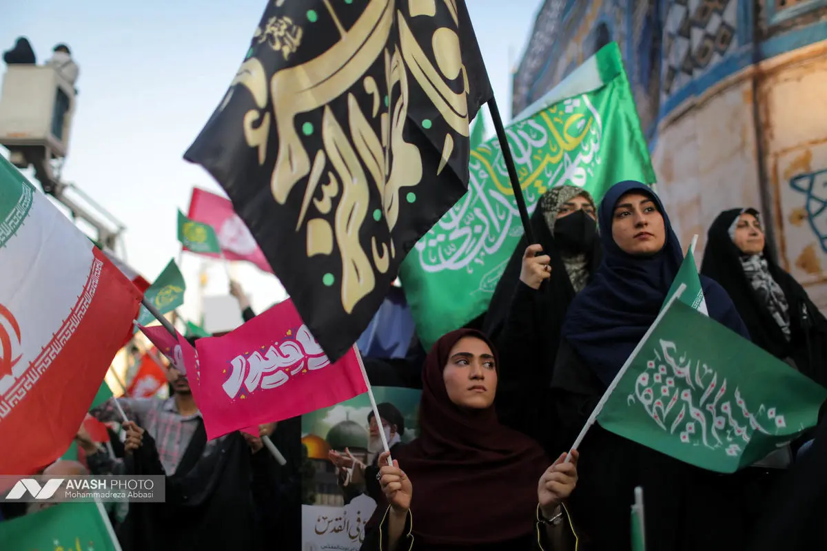 راهپیمایی کیلومتری غدیر در تهران