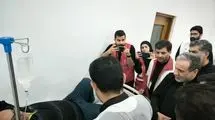 عیادت وزیر امور خارجه از شهروندان بیمار ایرانی حاضر در نجف