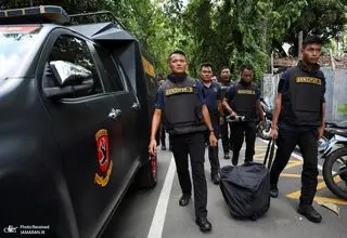 انفجار در اندونزی هنگام نماز جمعه + عکس 