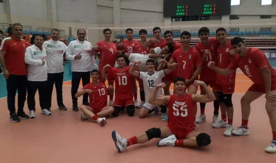 صعود پسران به نیمه‌نهایی با پیروزی مقتدرانه مقابل چین ۱