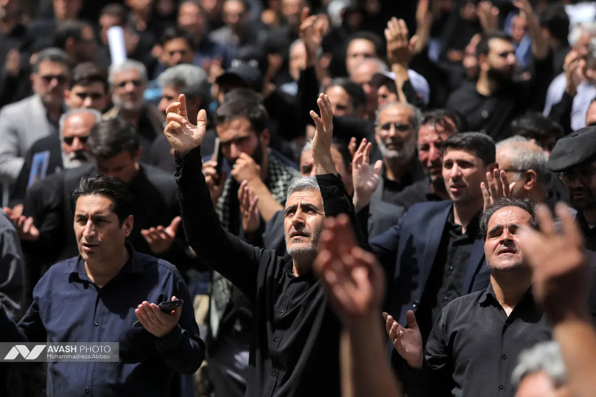 تشییع پیکر دکتر محمدمهدی طهرانچی در حرم حضرت عبدالعظیم حسنی (ع)