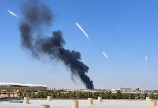  توقف پروازها در فرودگاه ریاض پس از حمله پهپادی