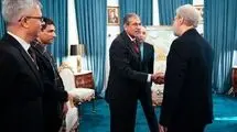 دیدار مقام امنیتی هند با لاریجانی
